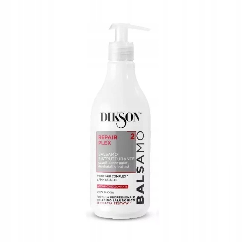 Odżywka do włosów zniszczonych, odwodnionych,poddanych zabiegom DIKSON500ml