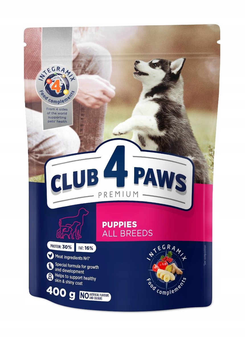 CLUB 4 PAWS Puppies dla Szczeniąt 400g