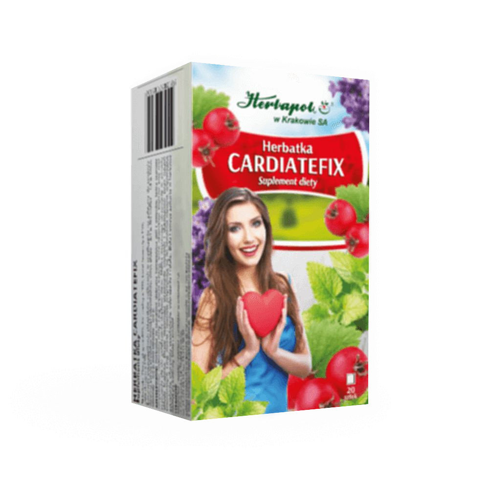 Herbatka CARDIATEFIX 40 g (20x 2 g) - Herbapol Kraków