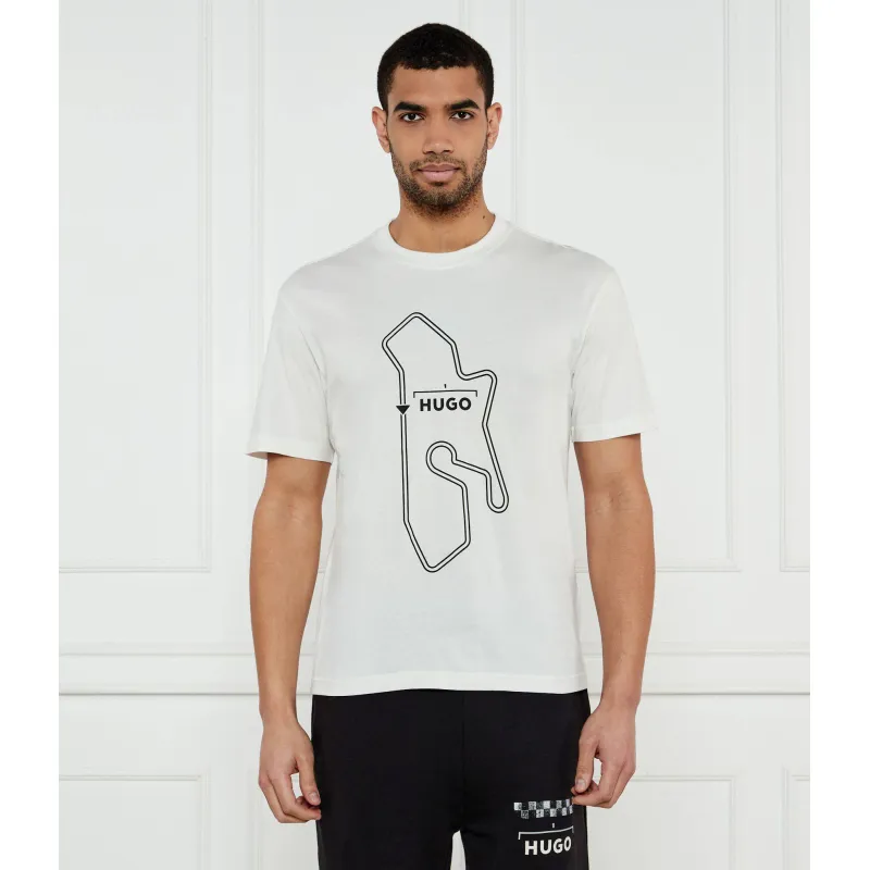 HUGO T-shirt Droad Loose fit