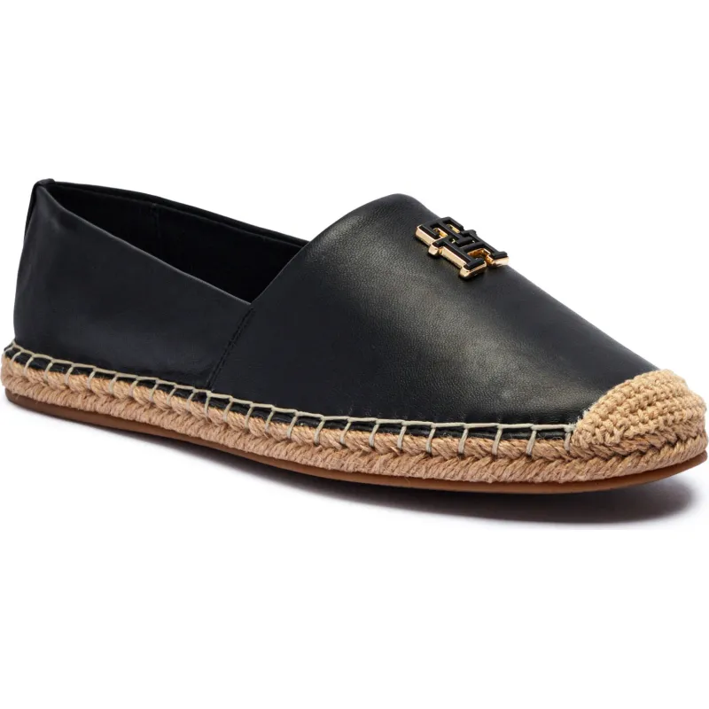 Tommy Hilfiger Skórzane espadryle