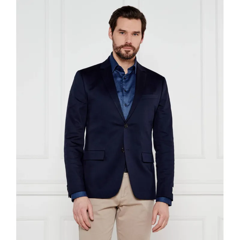 Calvin Klein Satynowa marynarka Slim Fit