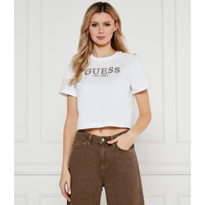 GUESS T-shirt Cropped Fit