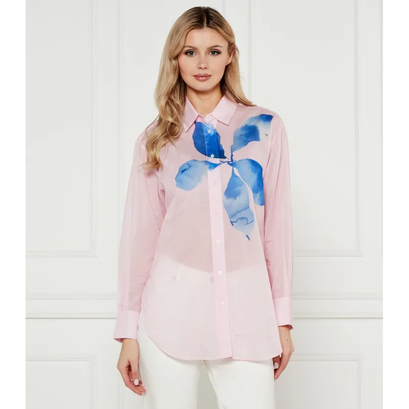 Desigual Koszula WATER FLOWER_LACROIX Relaxed fit