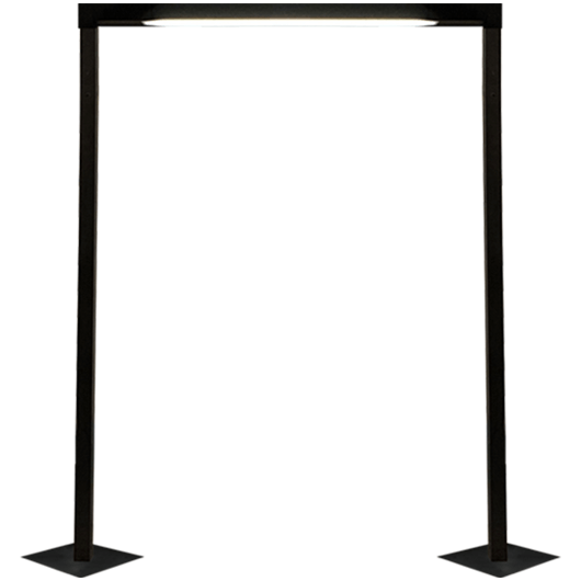 Zewnętrzna lampa stojąca bramka TAKETA 9935 IP44 antracyt