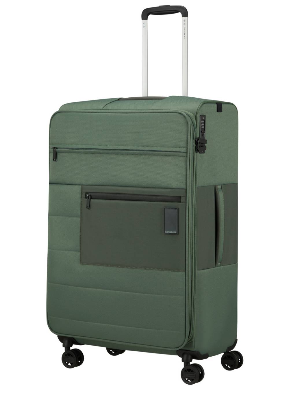 Walizka duża poszerzana Samsonite Vaycay - pistachio green