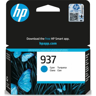 Tusz HP 937 Błękitny 4S6W2NE