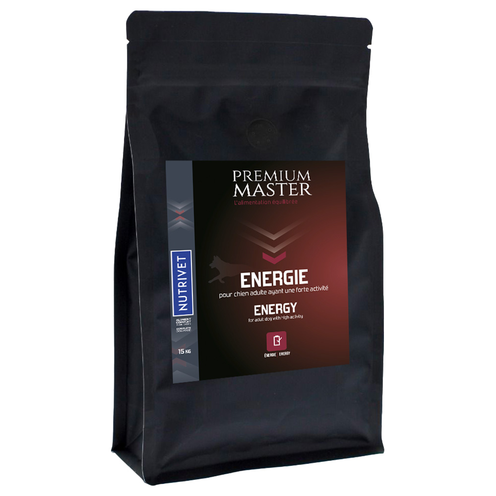 Nutrivet Premium Master Energy, z kurczakiem - 15 kg