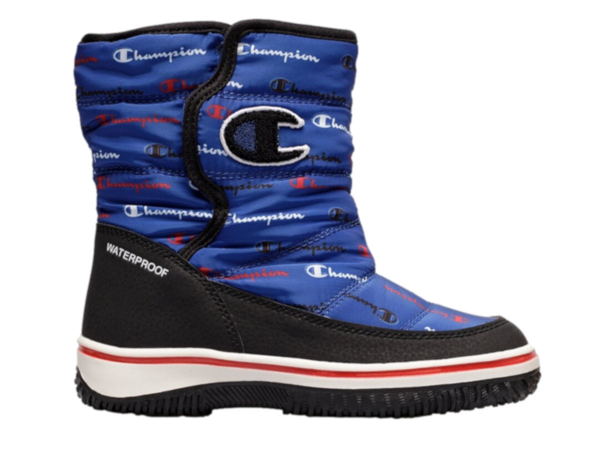 Buty dziecięce Champion S32443BS036 FLAKEY B PS Niebieskie