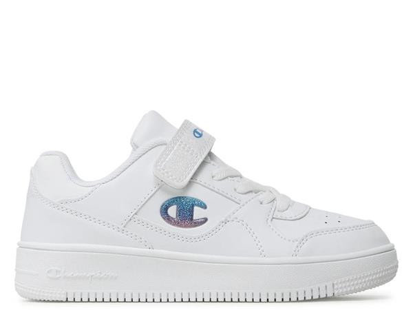 Buty dziecięce Champion S32491WW001 REBOUND LOW G PS Białe