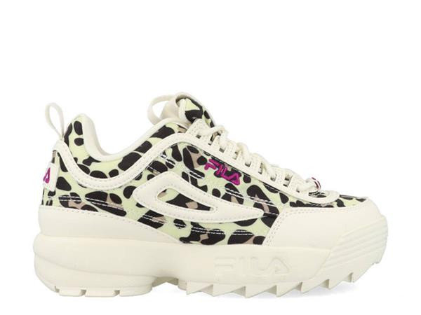 Buty dziecięce Fila 101108279G DISRUPTOR A KIDS Beżowe