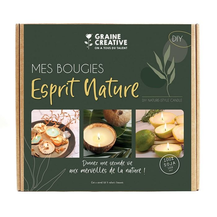 Mój zestaw świec DIY Esprit Nature