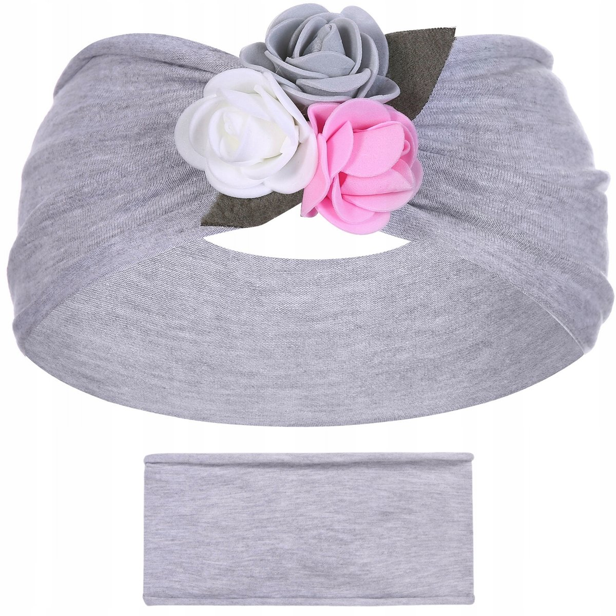 SZEROKA OPASKA DZIECIĘCA TURBAN R.36/46