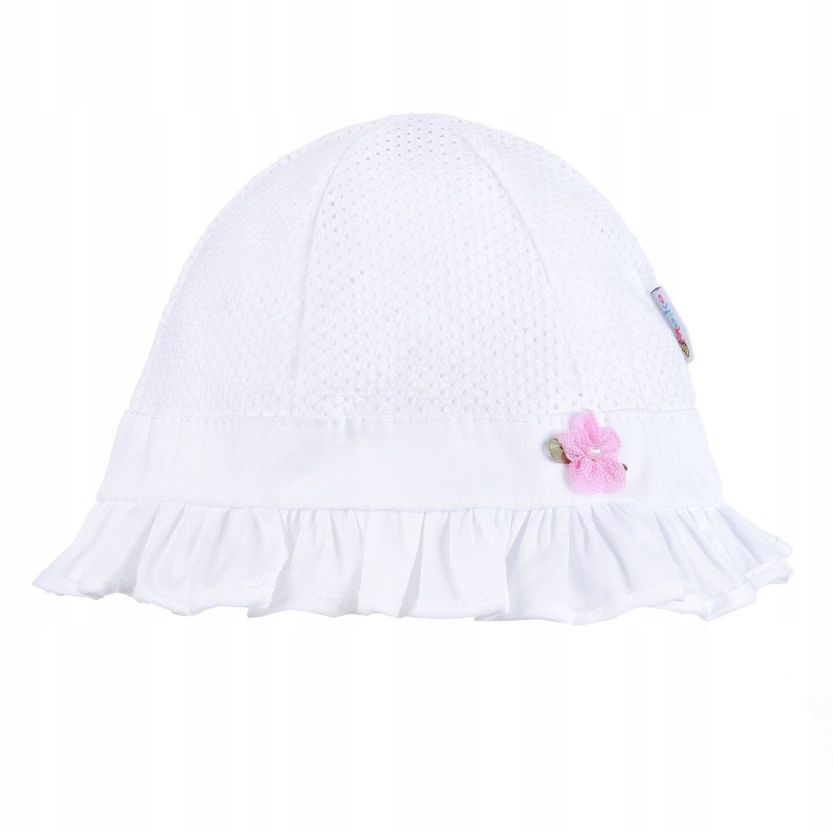 LETNI DZIEWCZĘCY KAPELUSZ KAPELUSIK NA LATO CZAPKA NA PLAŻĘ BAWEŁNA 100%