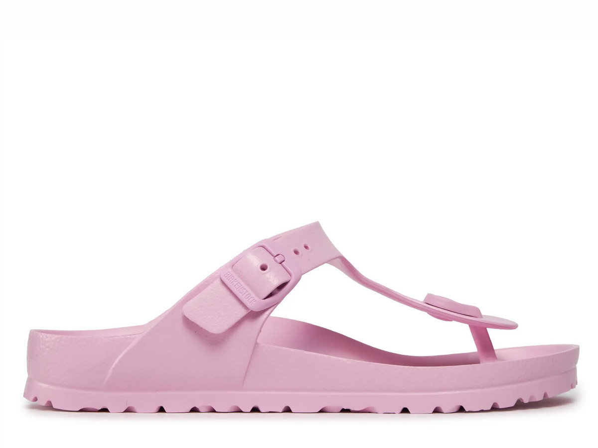 Klapki damskie Birkenstock 1027352 GIZEH EVA NARROW Różowe