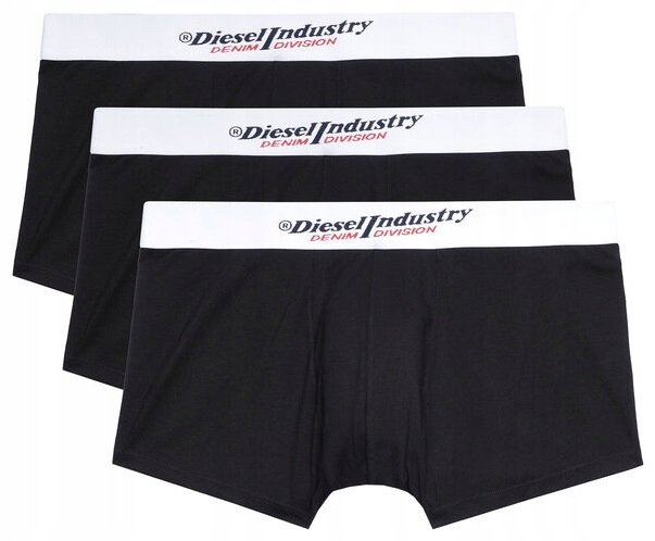 DIESEL ORYGINALNE BOKSERKI MĘSKIE 3-PACK BOX XXL