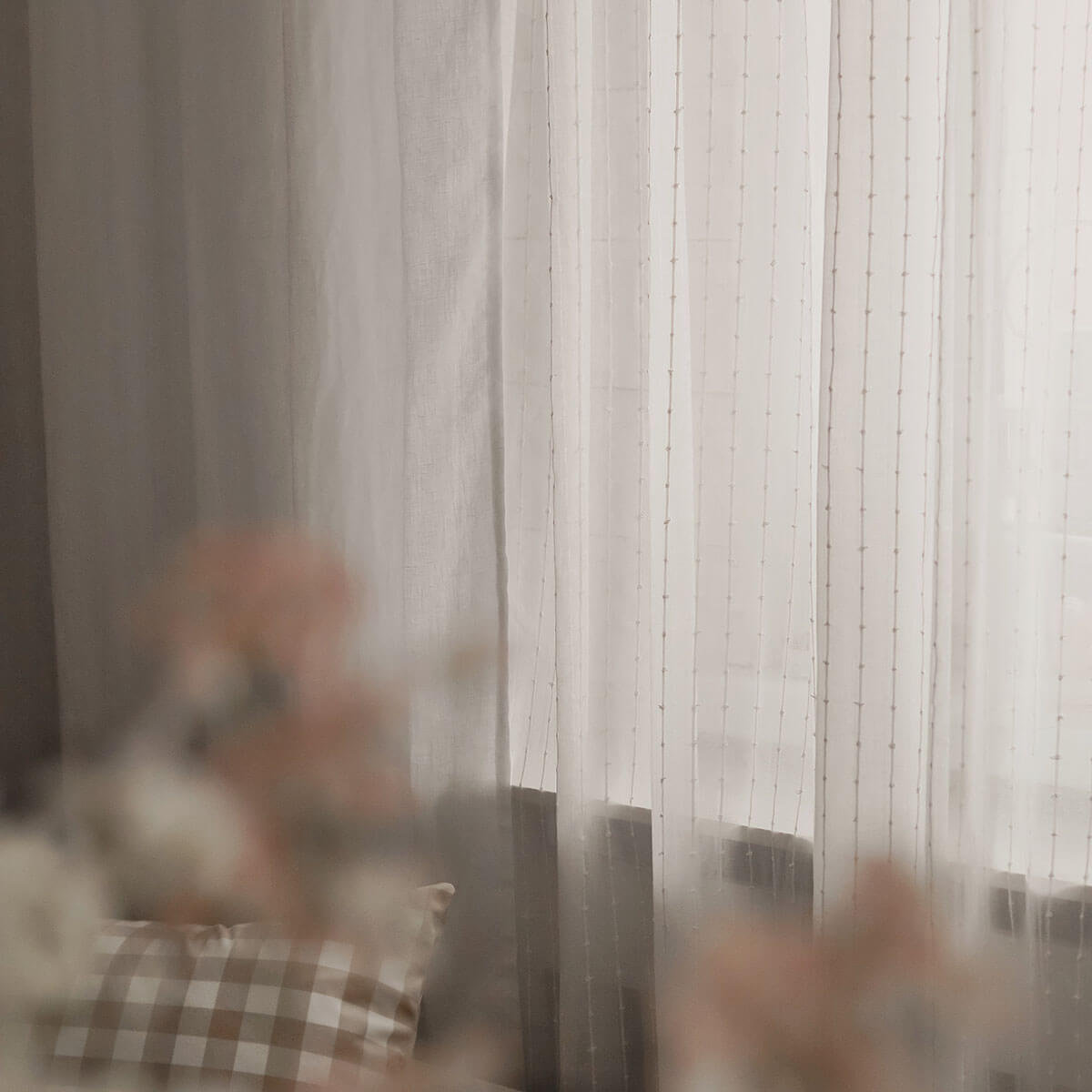 Firana Romantic biała 140 x 160 cm