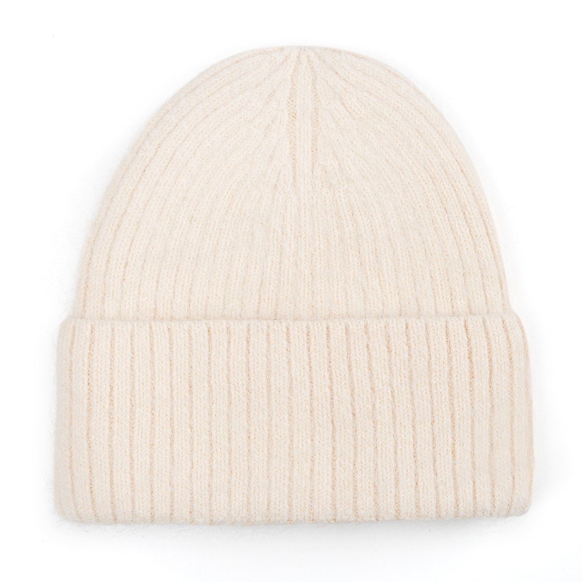 Damska Elegancka Czapka Wełniana Wełna Zimowa Na Zimę 60% Angora Pastelowa