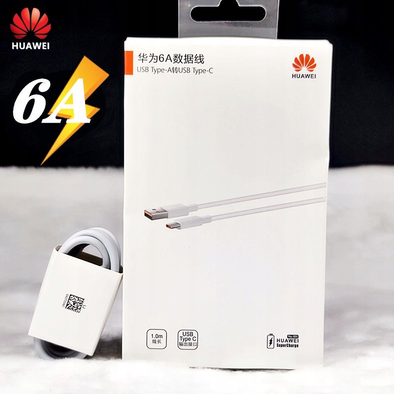 Huawei 6A kabel 66W Supercharge typ C kabel do Huawei