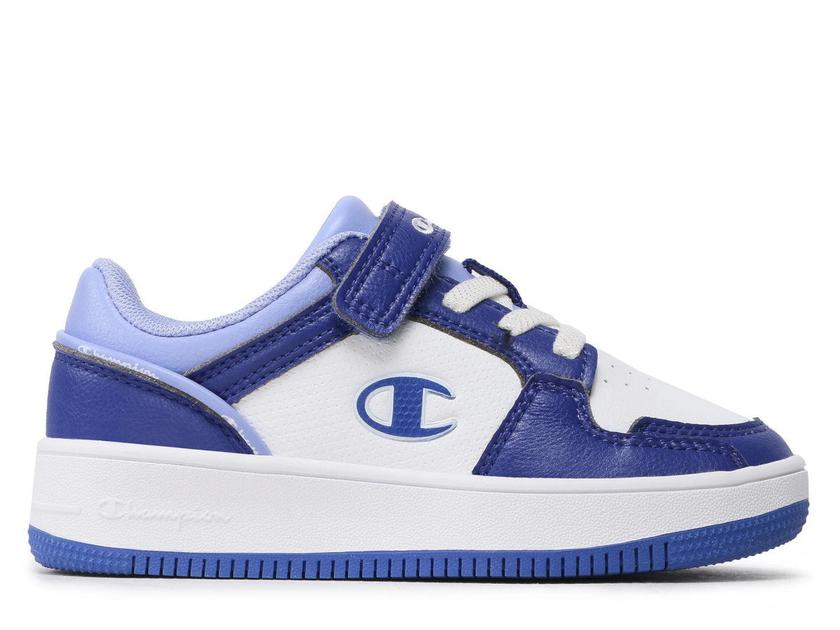 Buty dziecięce Champion S32497WW007 REBOUND 2.0 LOW G PS Niebieskie