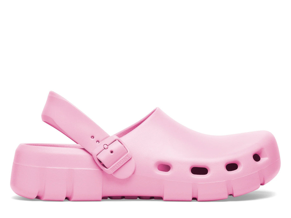 Klapki damskie Birkenstock 1027702 BIRKI FLOW EVA REGULAR Różowe