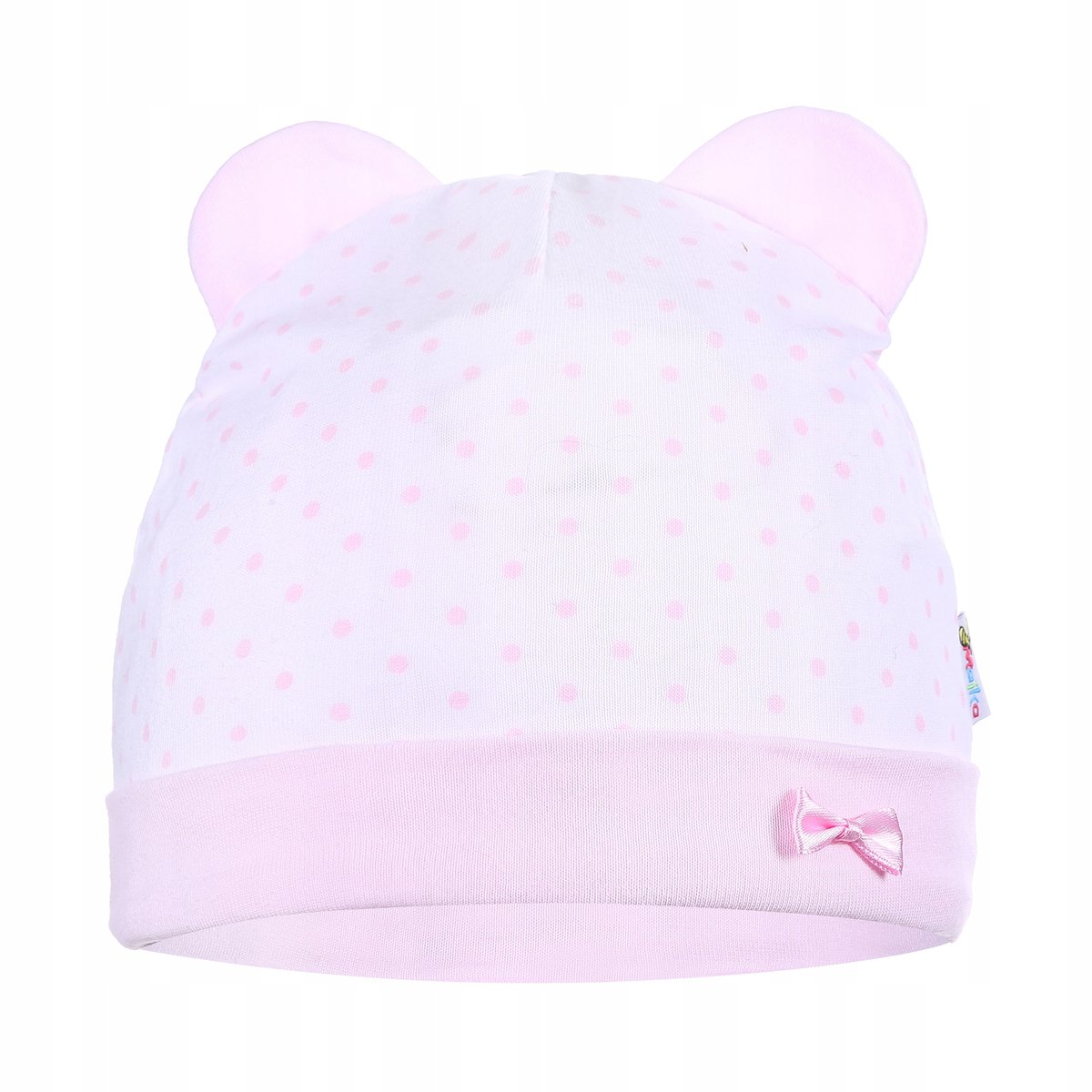 CZAPKA DZIECIĘCA Z USZKAMI R.34