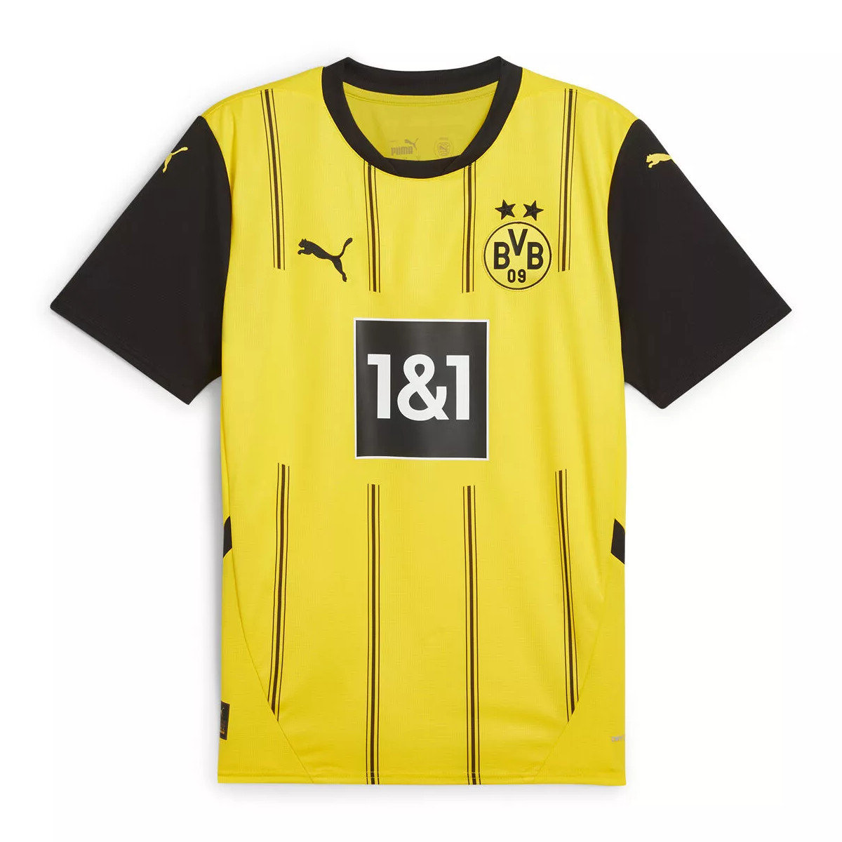 Koszulka męska Puma 77494601 BVB HOME JERSEY REPLICA Żółta