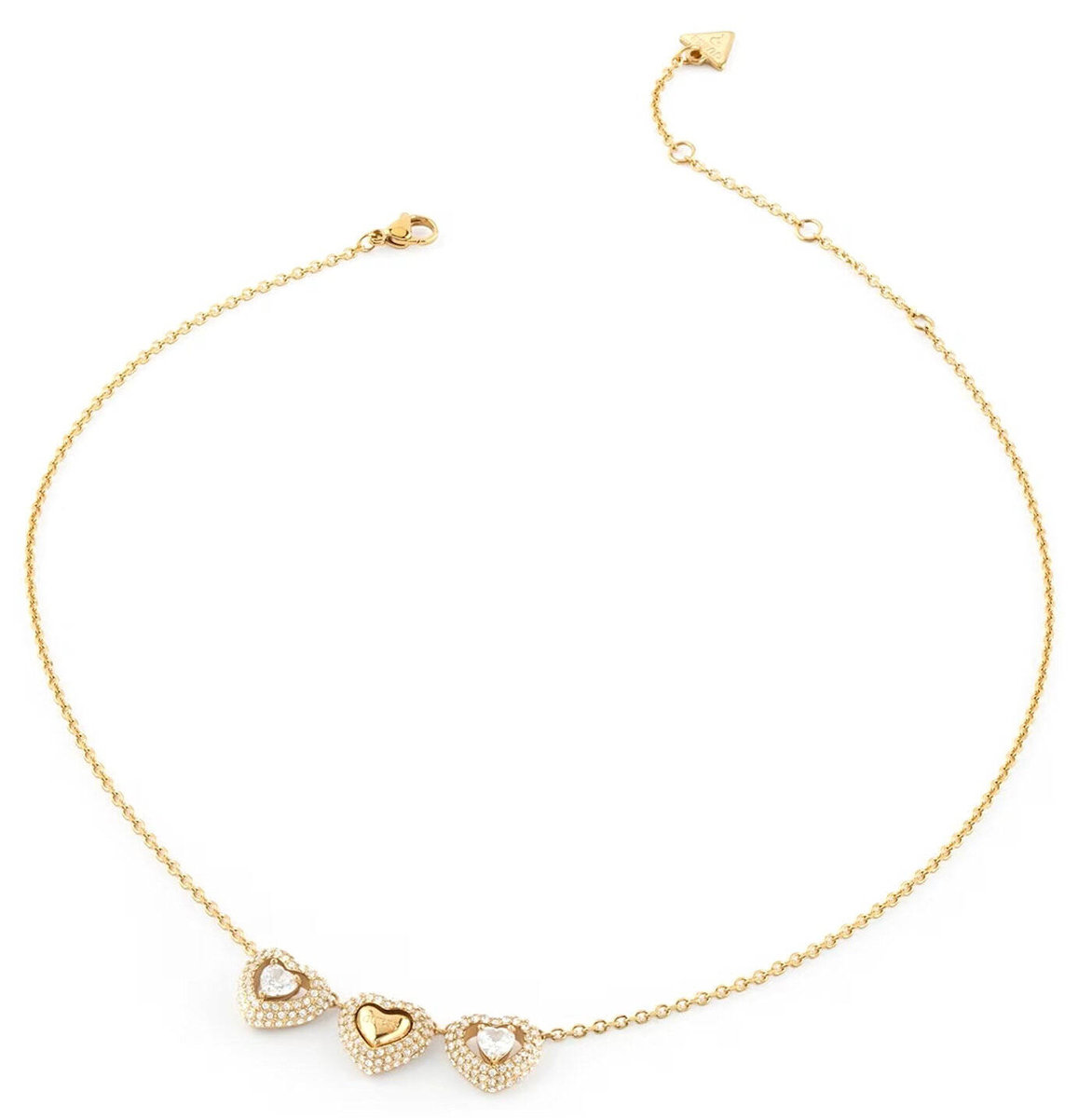 Naszyjnik Guess Beloved JUBN05023JWYGT/U serca