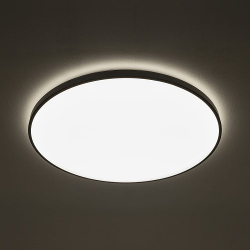 Agnes Round LED D64 plafon IP44/64W/4000K czarny 10976