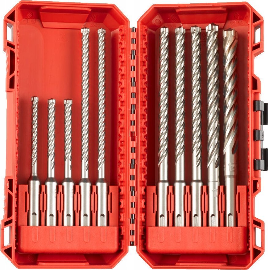 Wiertło Milwaukee MILWAUKEE DRILL SDS PLUS MX4 SET 10 pcs