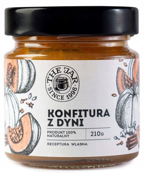 Konfitura z dyni spice pumpkin jam dyniowy do pancake naleśników 210 g