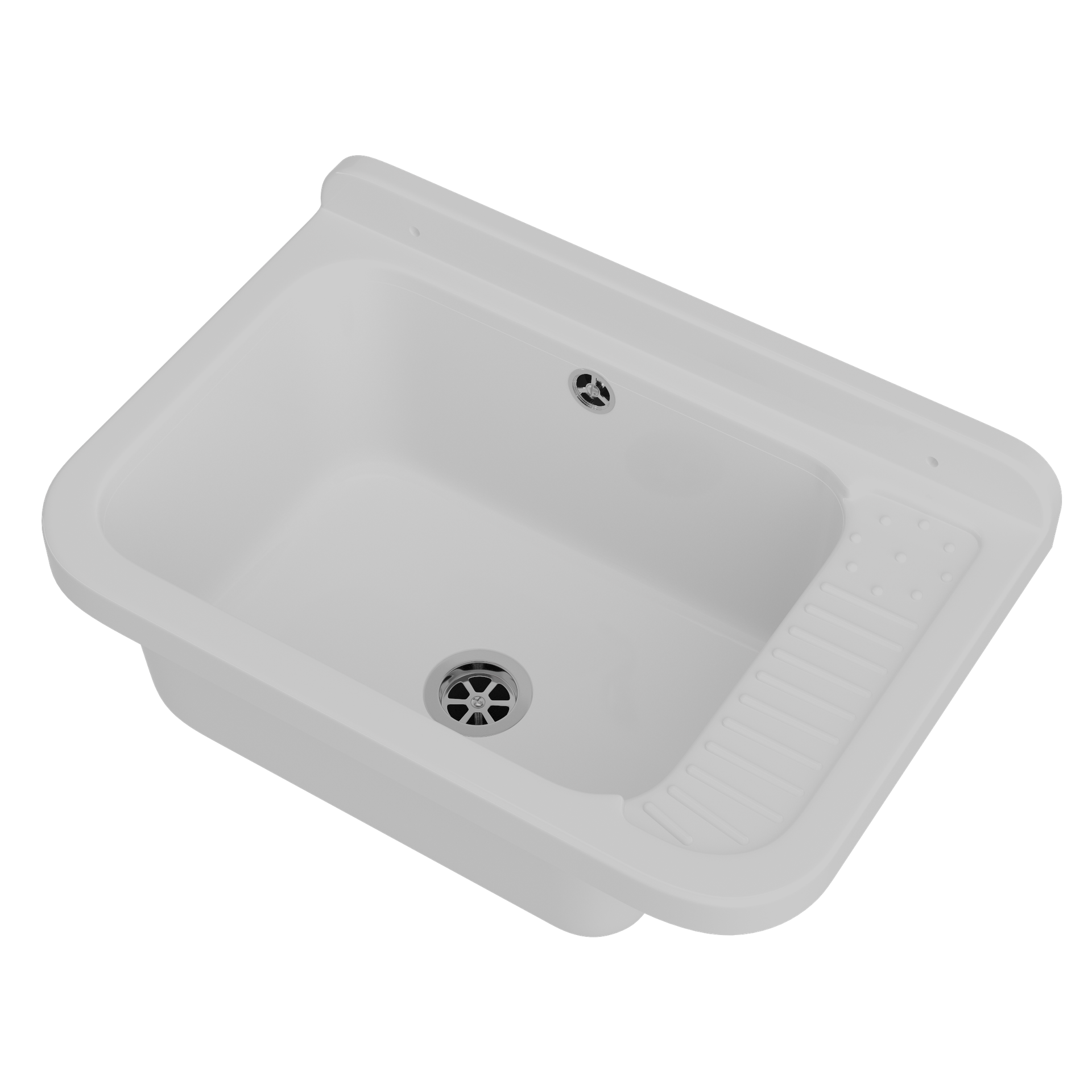 ZLEWOZMYWAK GOSPODARCZY KOMORA TECHNICZNA POLO biały