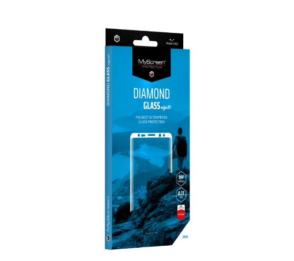 MyScreen Protector Diamond Glass edge 3D do POCO X7 Czarny