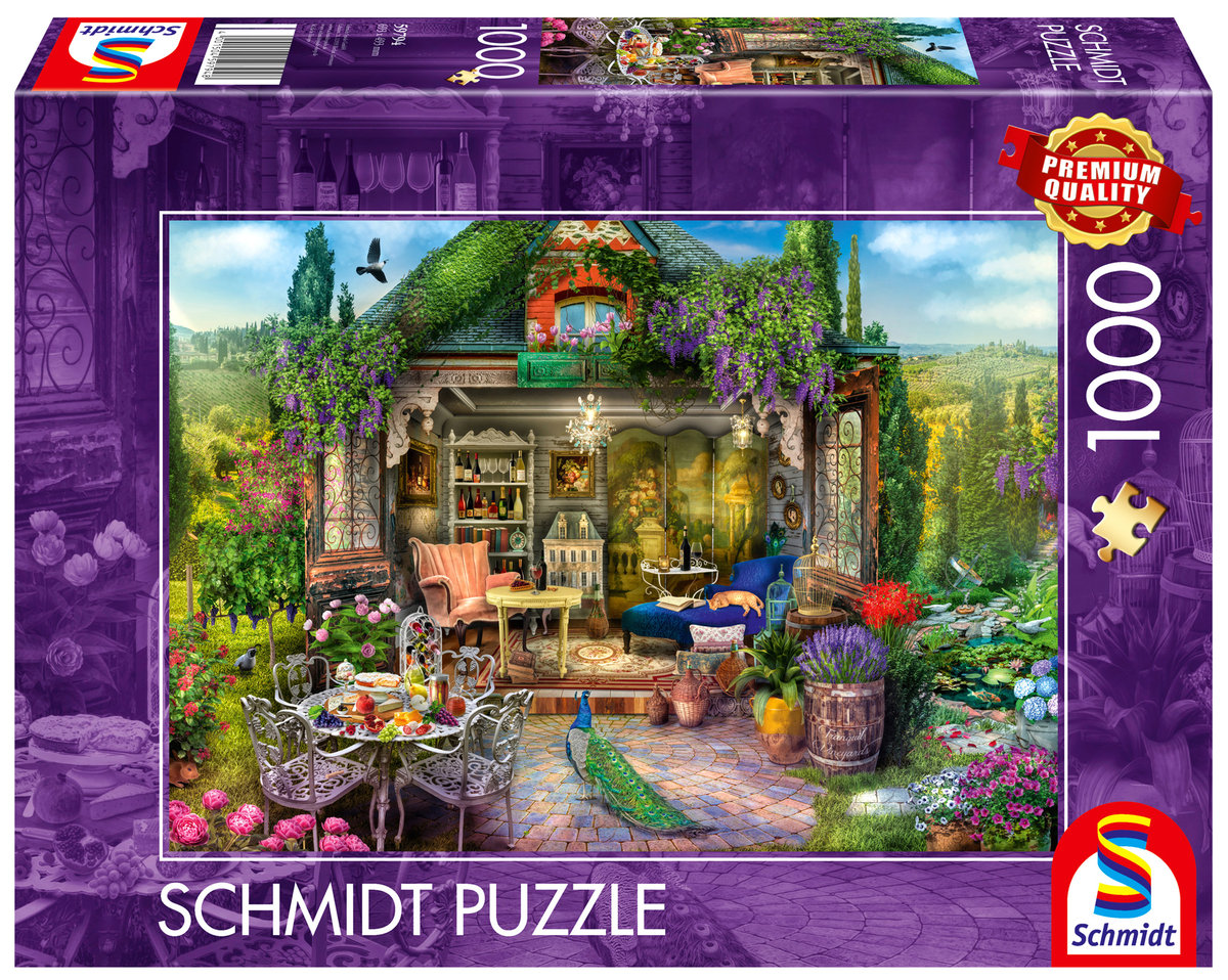 Schmidt, Puzzle PQ Wymarzony domek ogrodowy, 1000 el.