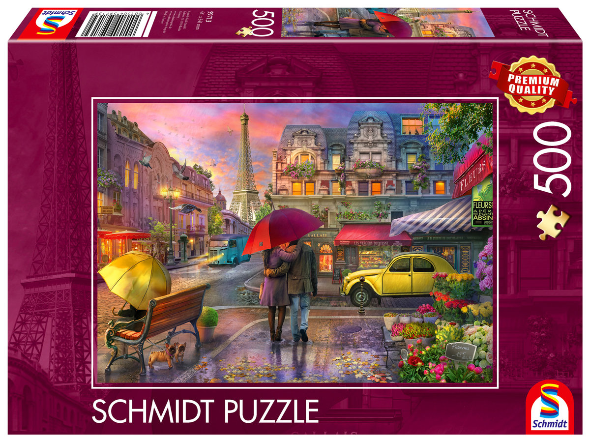 Schmidt, Puzzle PQ Paryż w deszczu, 500 el.