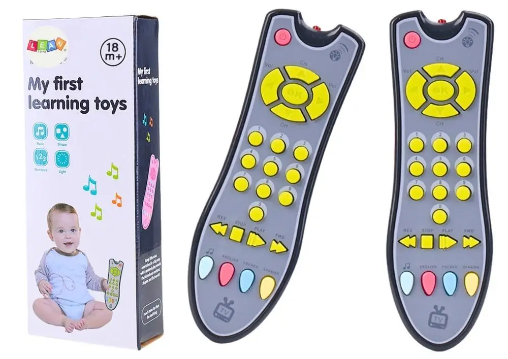 Pilot interaktywny ze światłem i dźwiękiem - Leantoys