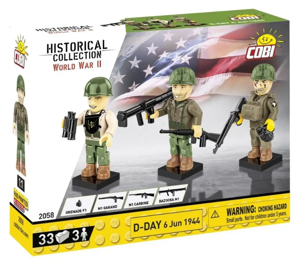 Historical Collection Figurki D-DAY 6 Jun 1944 - Cobi