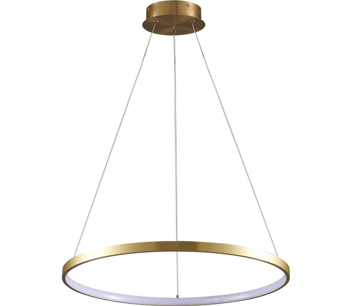LED Żyrandol na lince LEA LED/20W/230V 4000K śr. 50 cm złoty