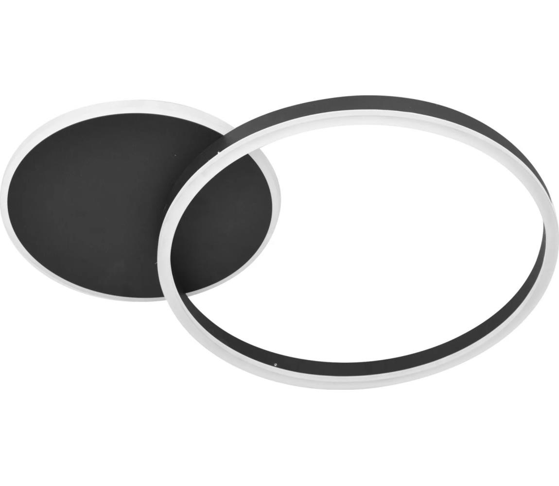 LED Plafon ROMAN LED/33W/230V 4000K czarny