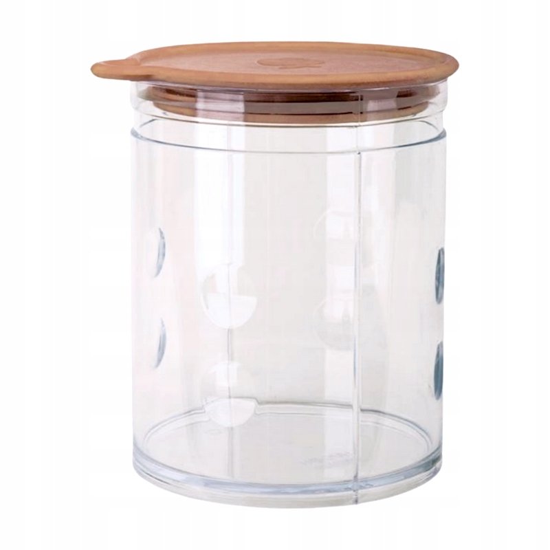 Pojemniki na artykuły sypkie żywność ryż 0,75 l Juypal Brązowy