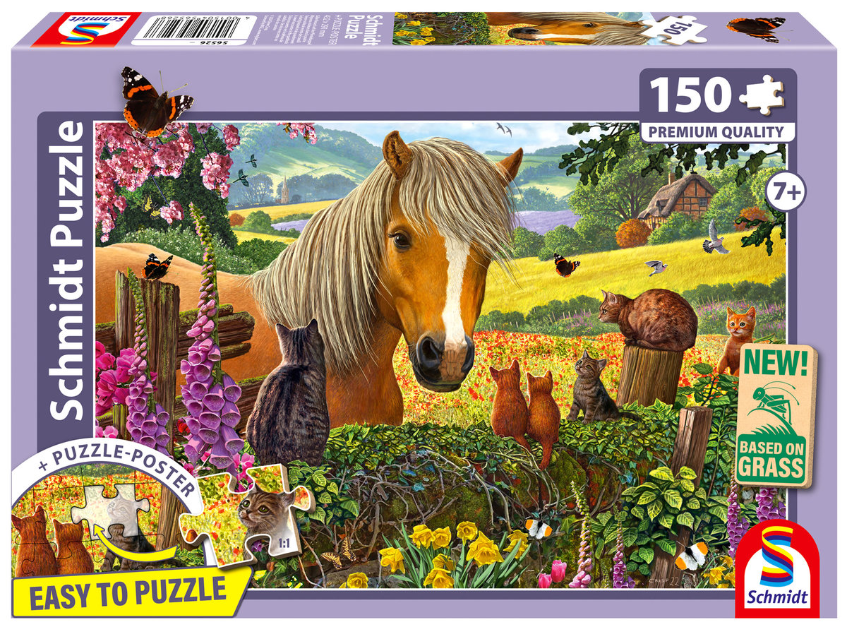 Schmidt, Puzzle PQ Miłe spotkanie, 150 el.