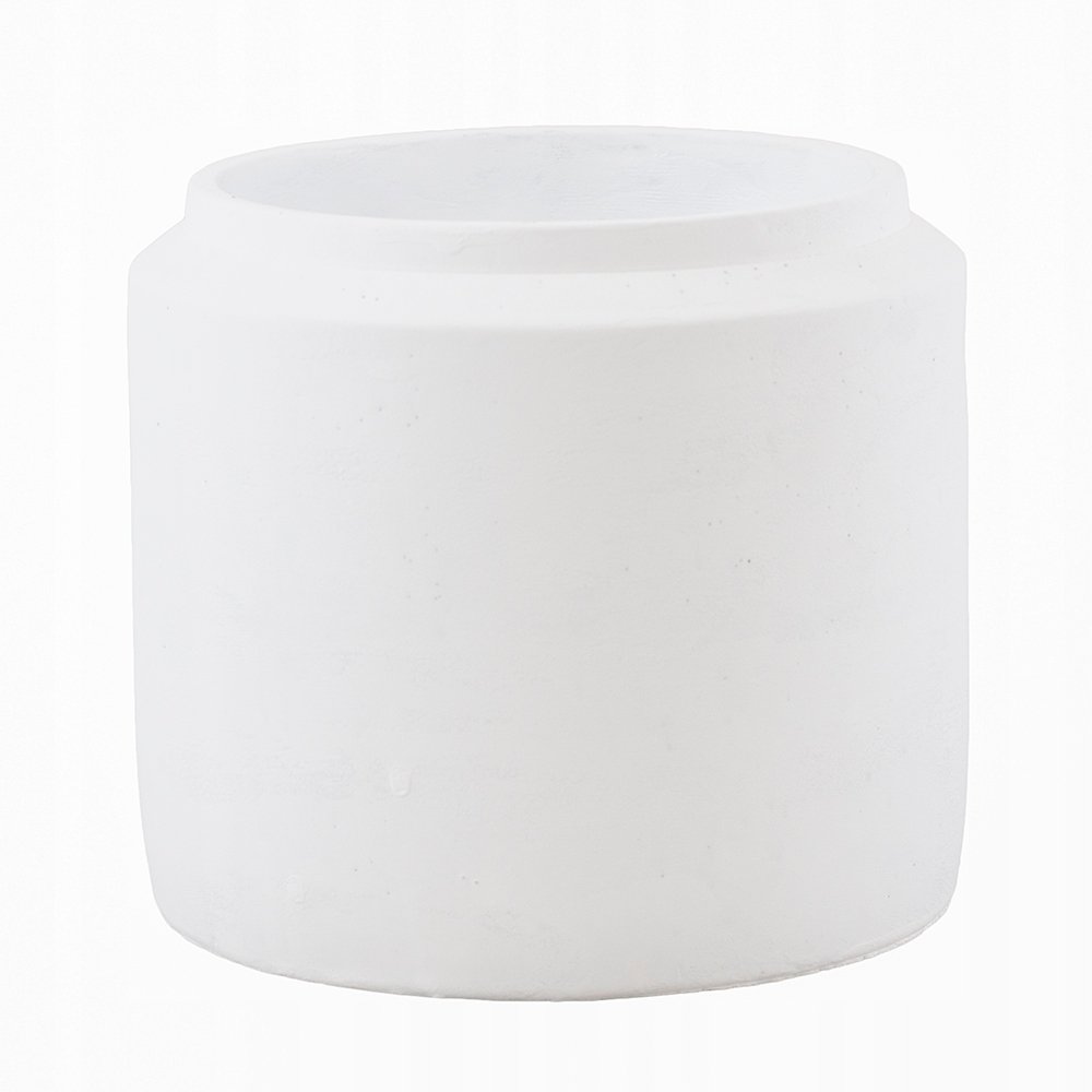 DONICA TANG betonowa biała śr. 15cm