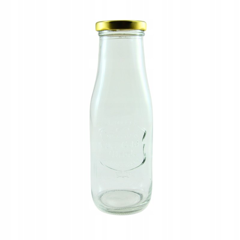 Butelka na do wody soku 400 ml szklana