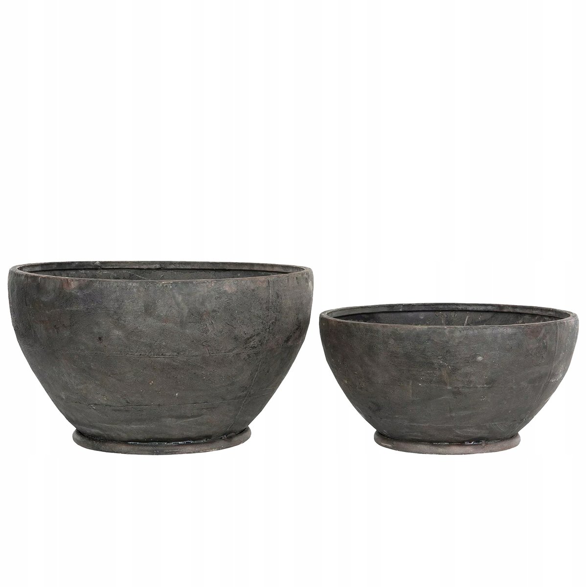 OSŁONKA NA DONICZKĘ BONSAI DUŻA LOFT 2 szt. metalowa czarna balkon do domu