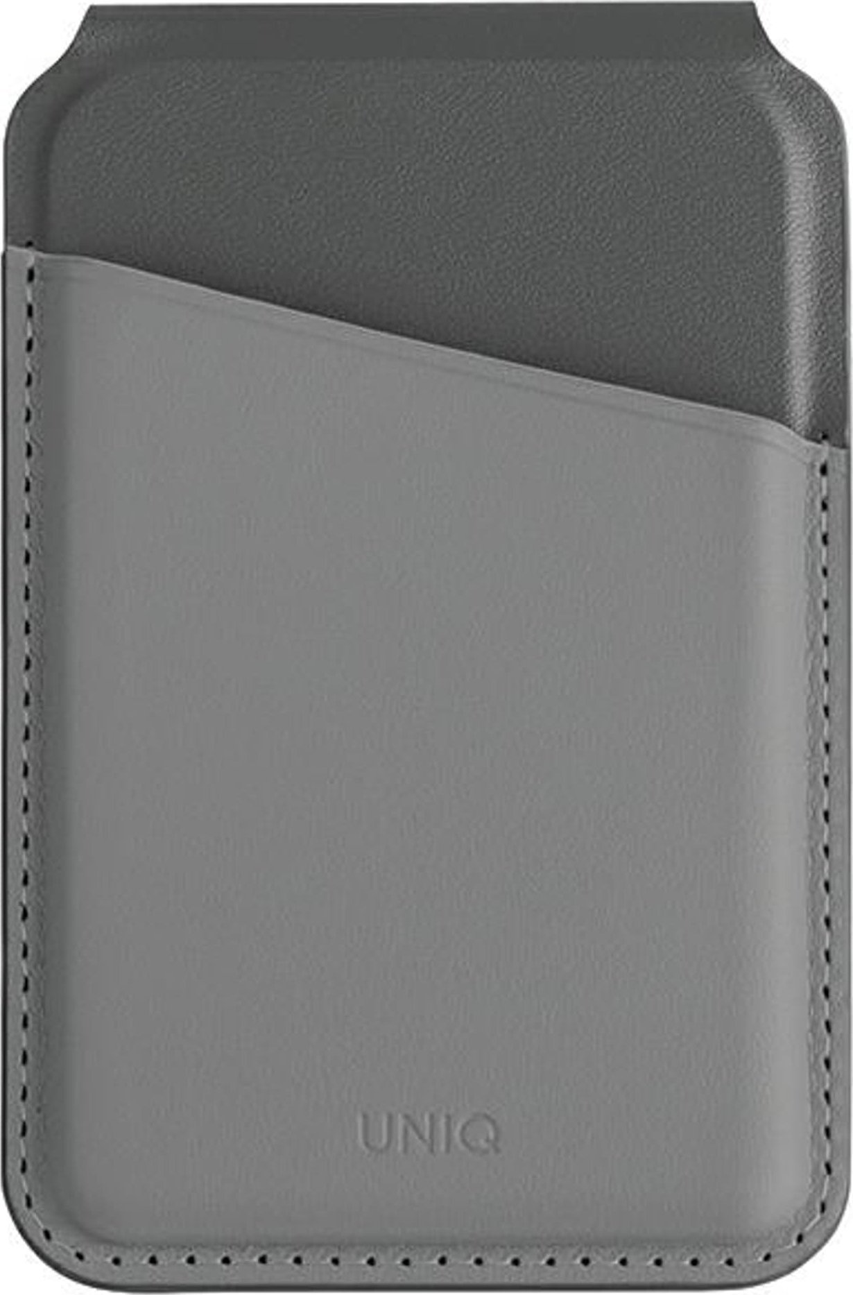Podstawka Uniq Lyden DS magnetyczny portfel RFID i stojak na telefon szaro-czarny/charcoal grey-black