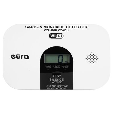 Czujnik czadu wifi TUYA CD-53A2v5300/b-TY - powiadomienia na urządzenia mobilne