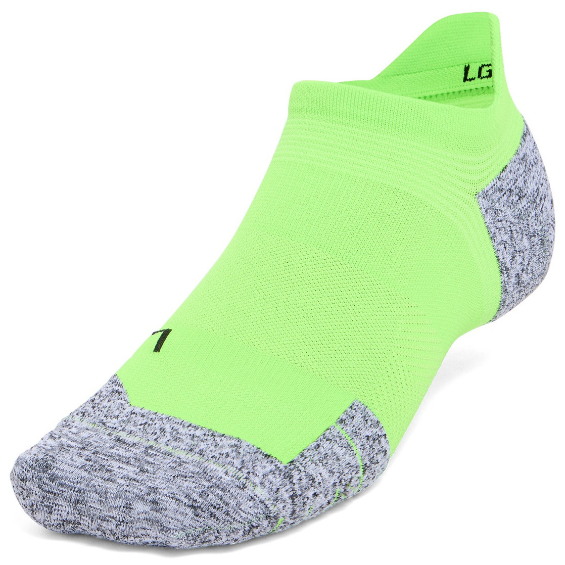 Skarpetki Under Armour AD Run Cushion 1pk NS Tab Rozmiar skarpet: 42,5-47 / Kolor: zielony