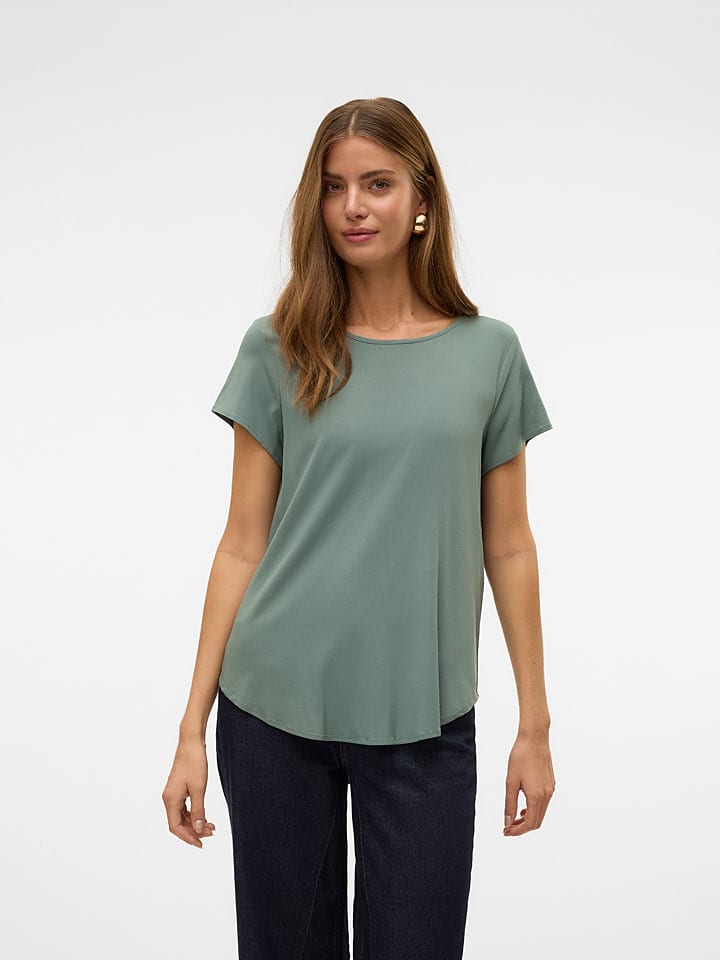 Vero Moda Koszulka w kolorze zielonym