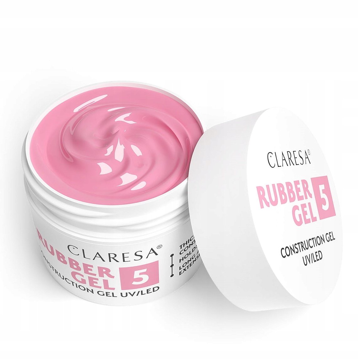 CLARESA RUBBER GEL ŻEL BUDUJĄCY Z TIKSOTROPIĄ - 5 - 12 g
