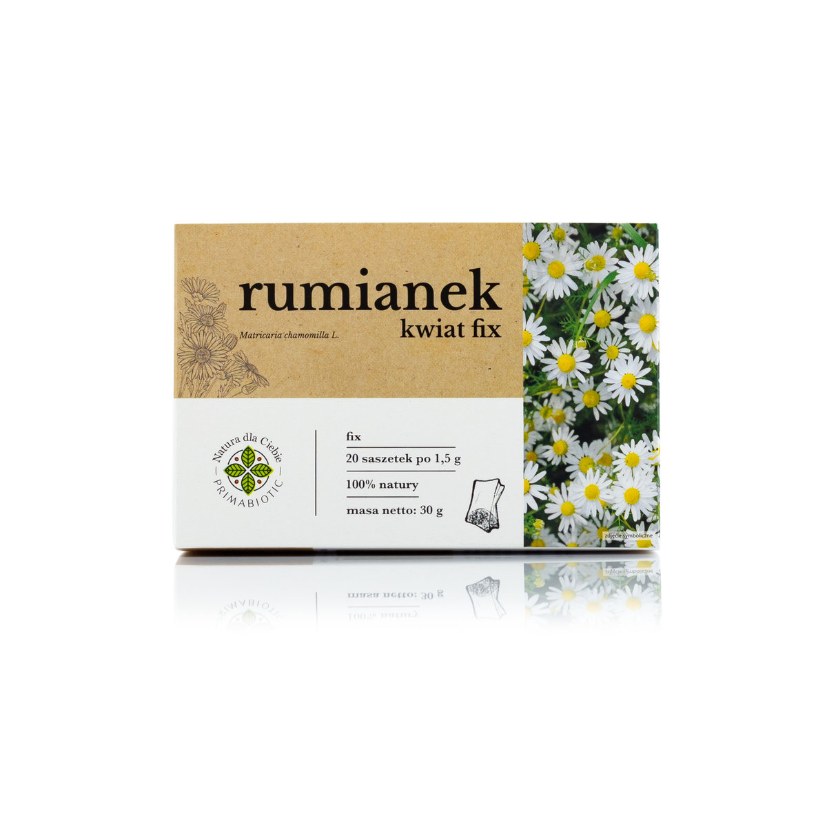 RUMIANEK KWIAT FIX PRIMABIOTIC Trawienie Układ Pokarmowy Sen (20 x 1,5 g)